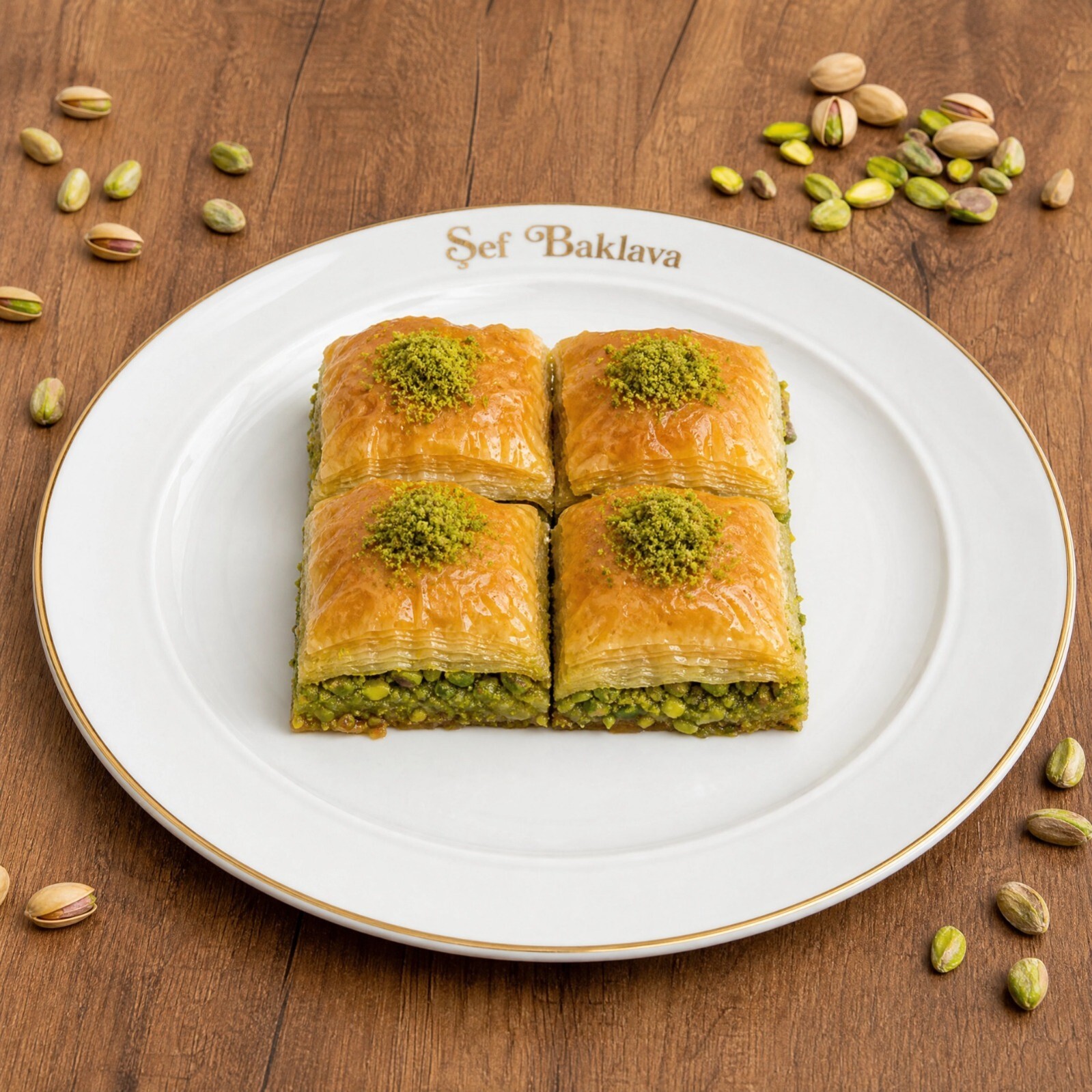 Şef Sade Yağlı Baklava (500 gr.) +coca cola