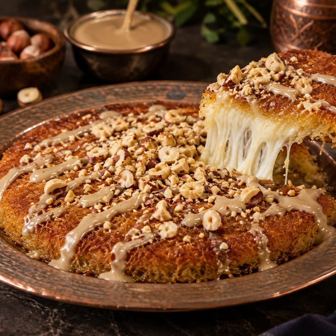 Tahinli Fındıklı Kaymaklı Künefe
