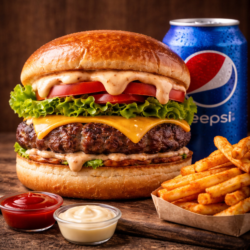 Klasik Burger Menü