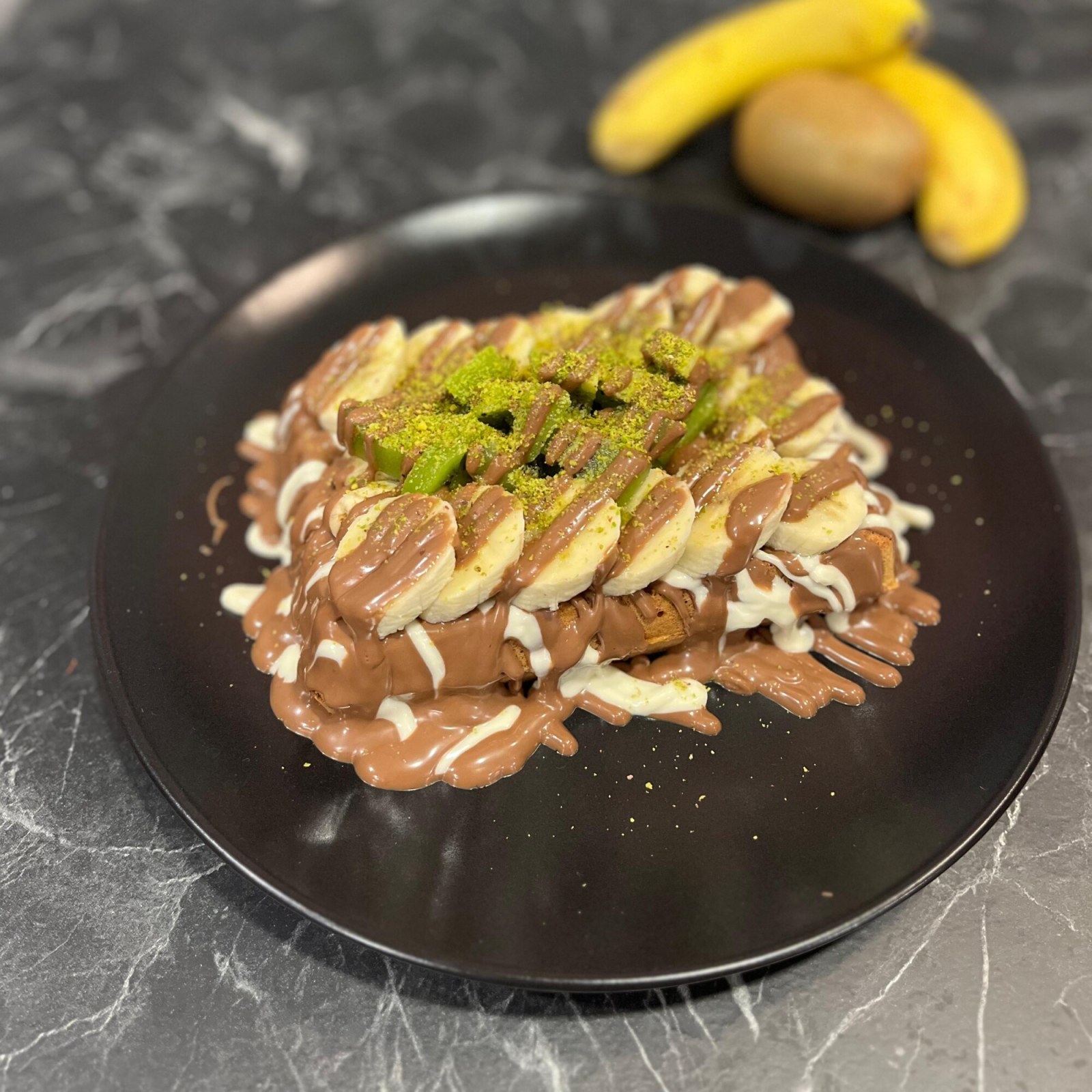 Muzlu Kivili Waffle (Büyük)
