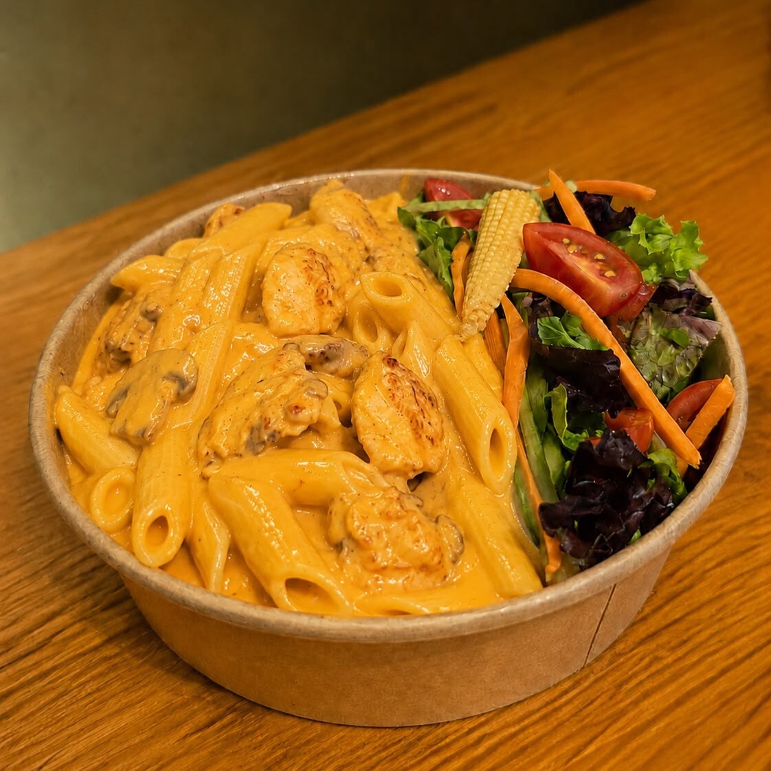 Aldente Bowl – Cheddar Soslu Tavuklu Penne