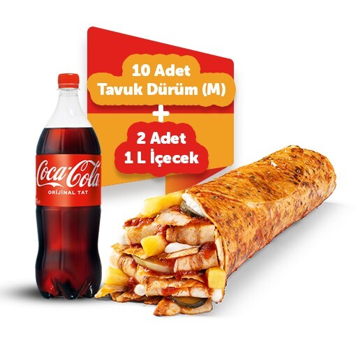 Catering Tavuk Döner Dürüm Menü