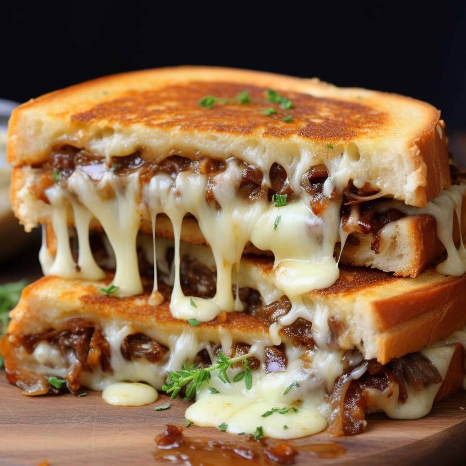 Kaşarlı, Kavurmalı, Yumurtalı tost
