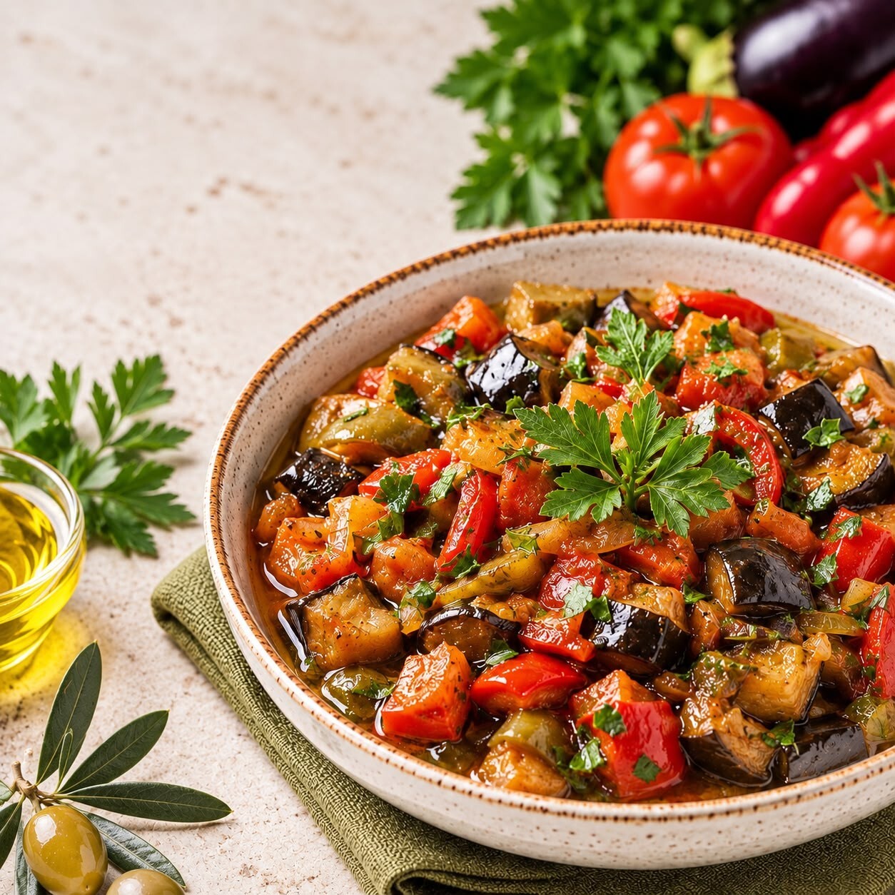 Zeytinyağlı Şakşuka (125 Gr)