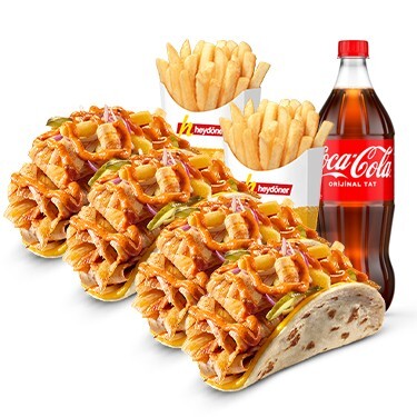 Jumbo Tako Menü (Tavuk Dönerden)
