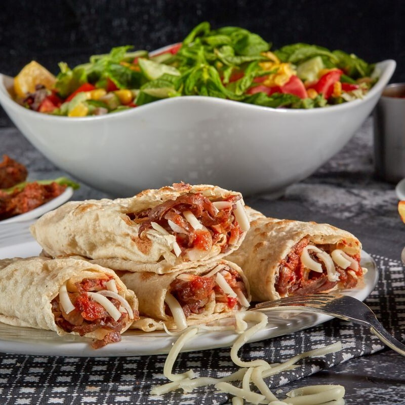 Soğanlı Kaşarlı Et Döner Dürüm