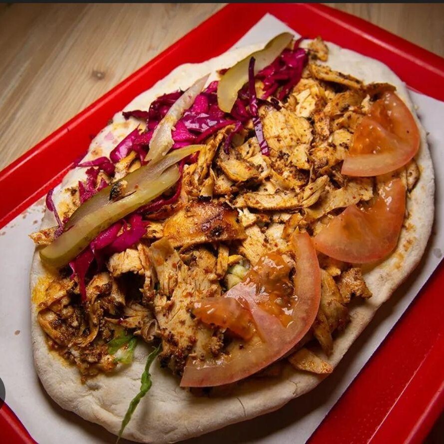 Pide Ekmek Arası Tavuk Döner (100 gr)