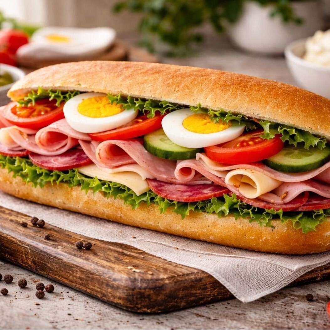 Salamlı & Yumurtalı Sandviç