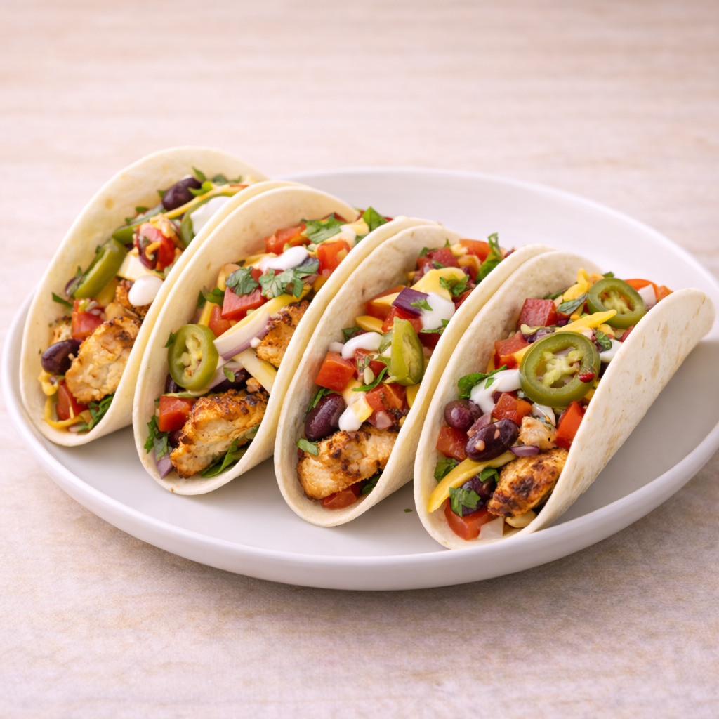 Soft Chicken Taco (4 Adet)
