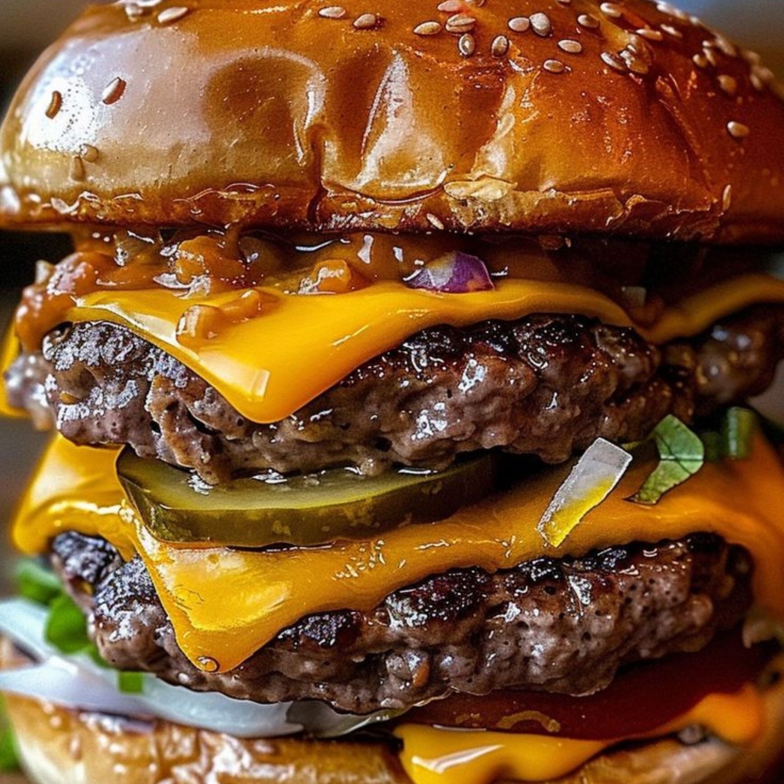 Double Cheeseburger & Patates Kızartması
