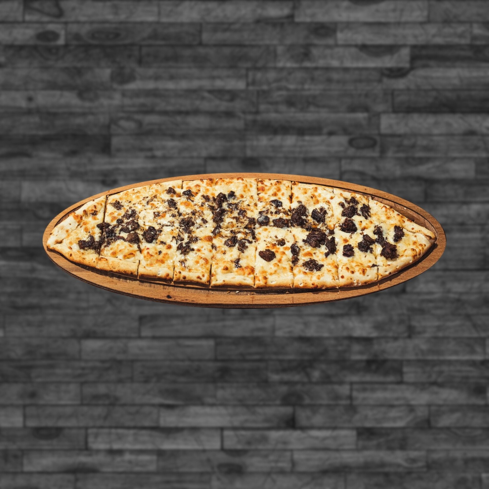 Kavurmalı Kaşarlı Pide