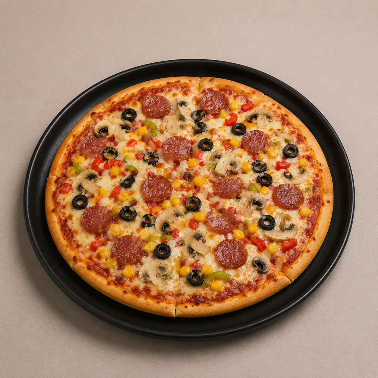 Glutensiz Karışık Pizza