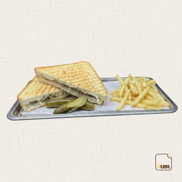 Kavurmalı Kaşarlı Tost Menü