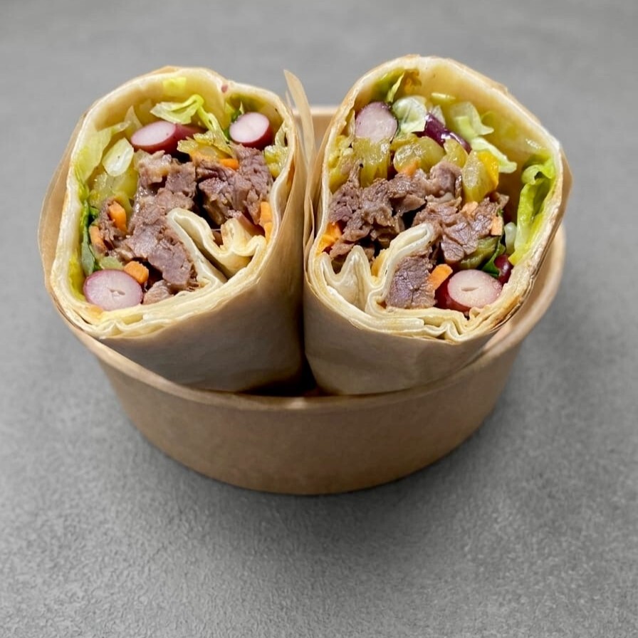 Pulled Beef Wrap Box