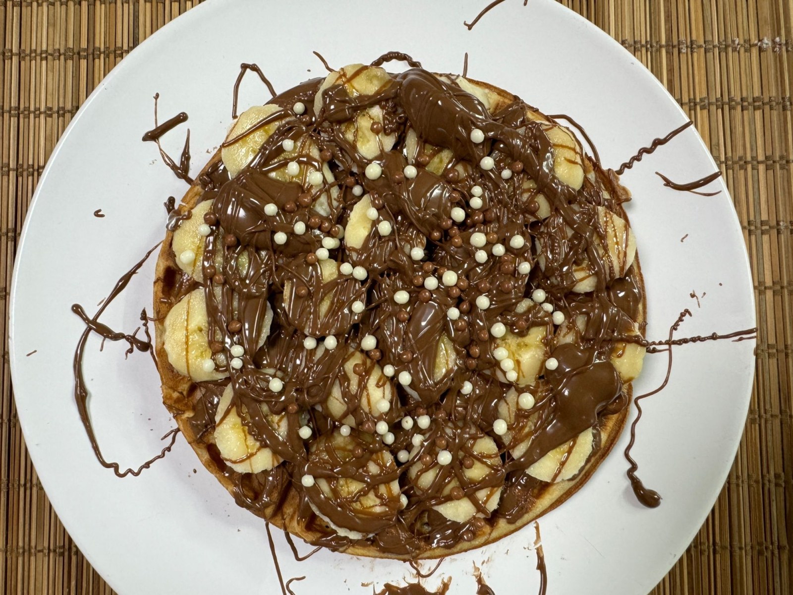 Sütlü Çikolatalı Muzlu Siesta Waffle