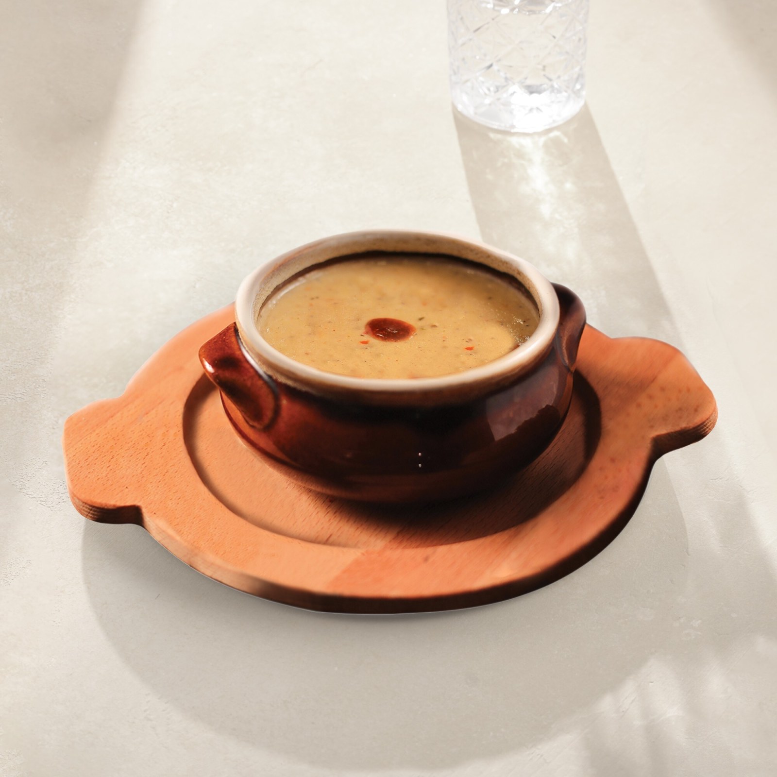 Közlenmiş Patlıcan Çorbası