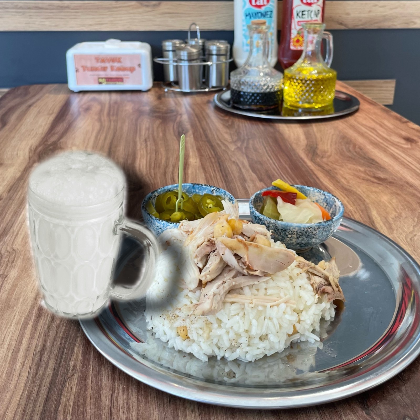 Tavuk Pilav / Ayran'lı