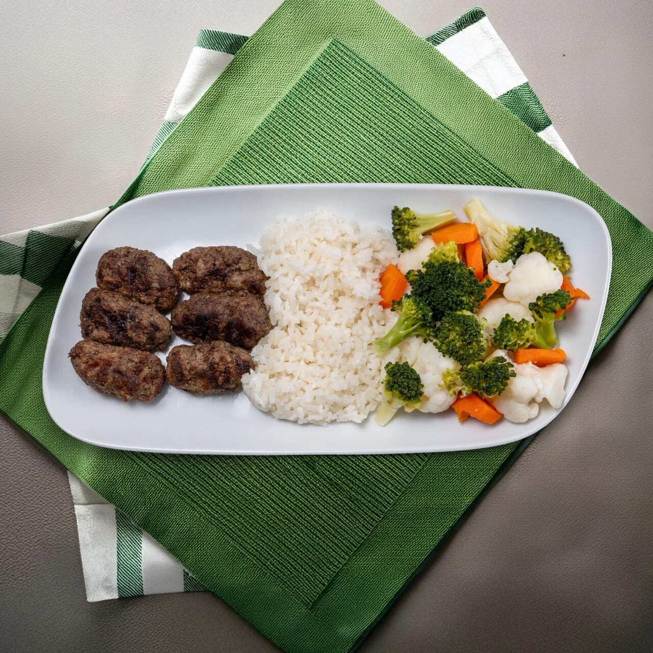 Fit Köfte & Sebze Tabağı