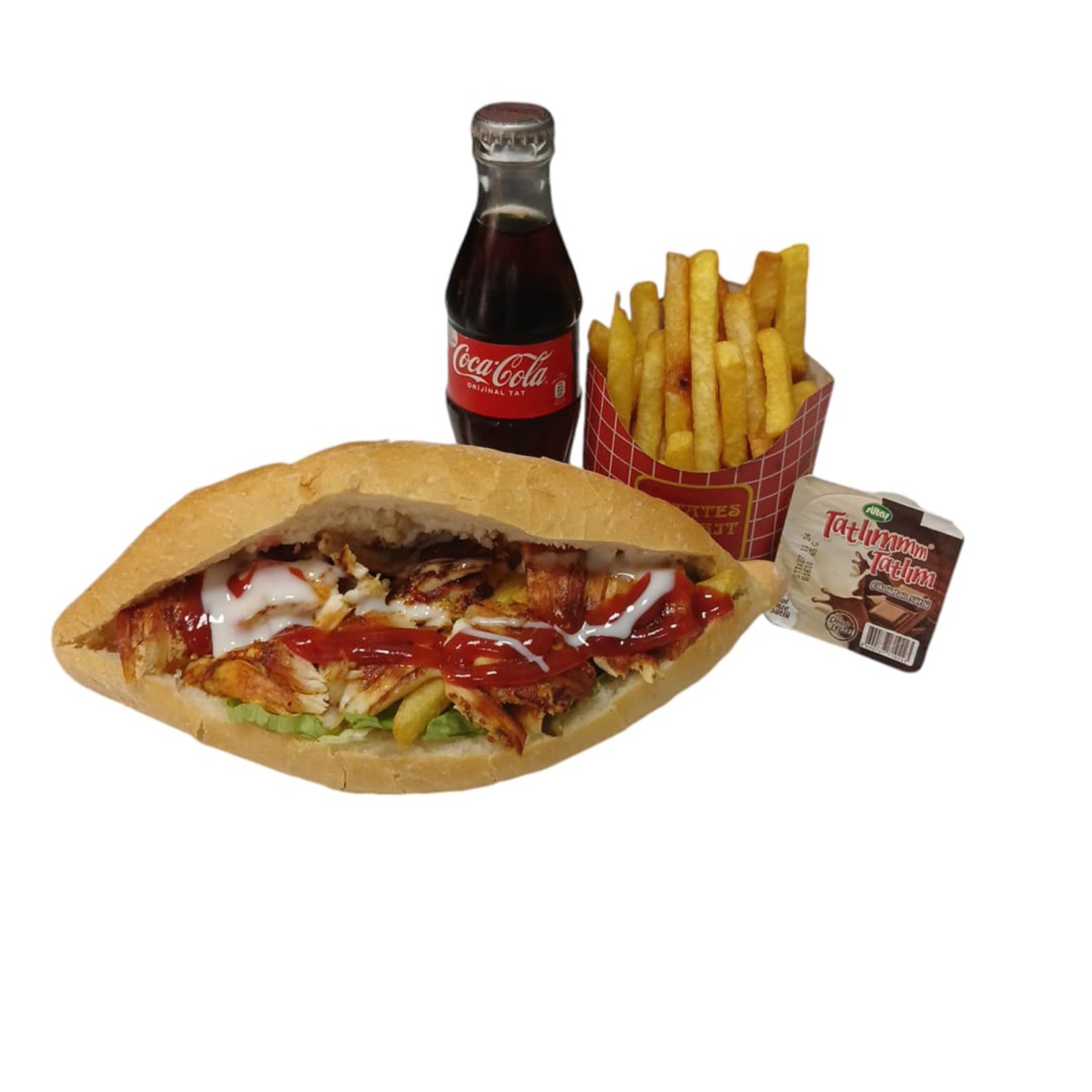 Combo Tavuk Ekmek Menü