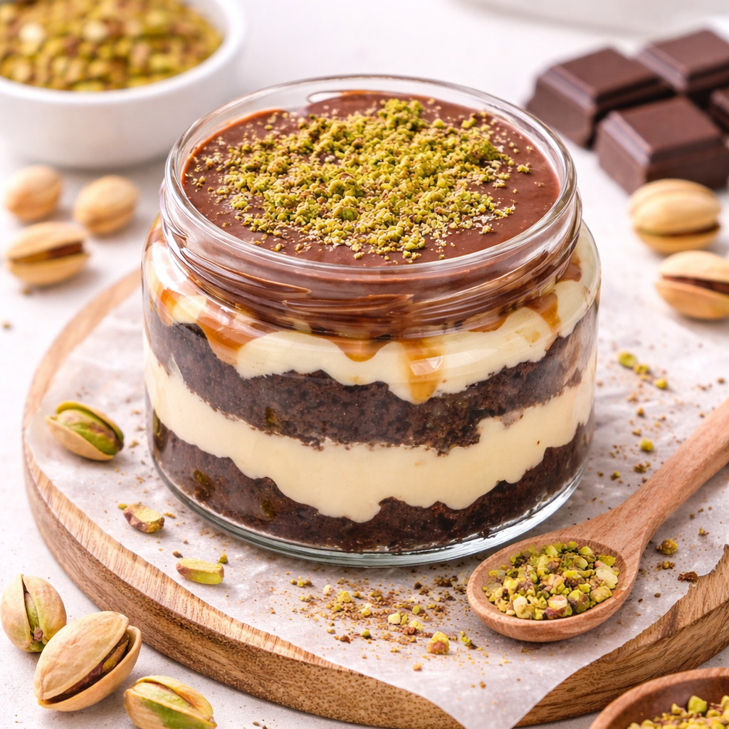 Belçika Çikolatalı Trifle Tatlısı