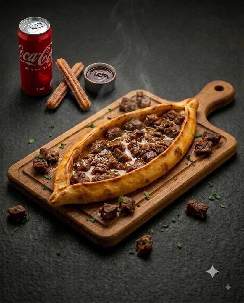 Kavurmalı Pide Menü