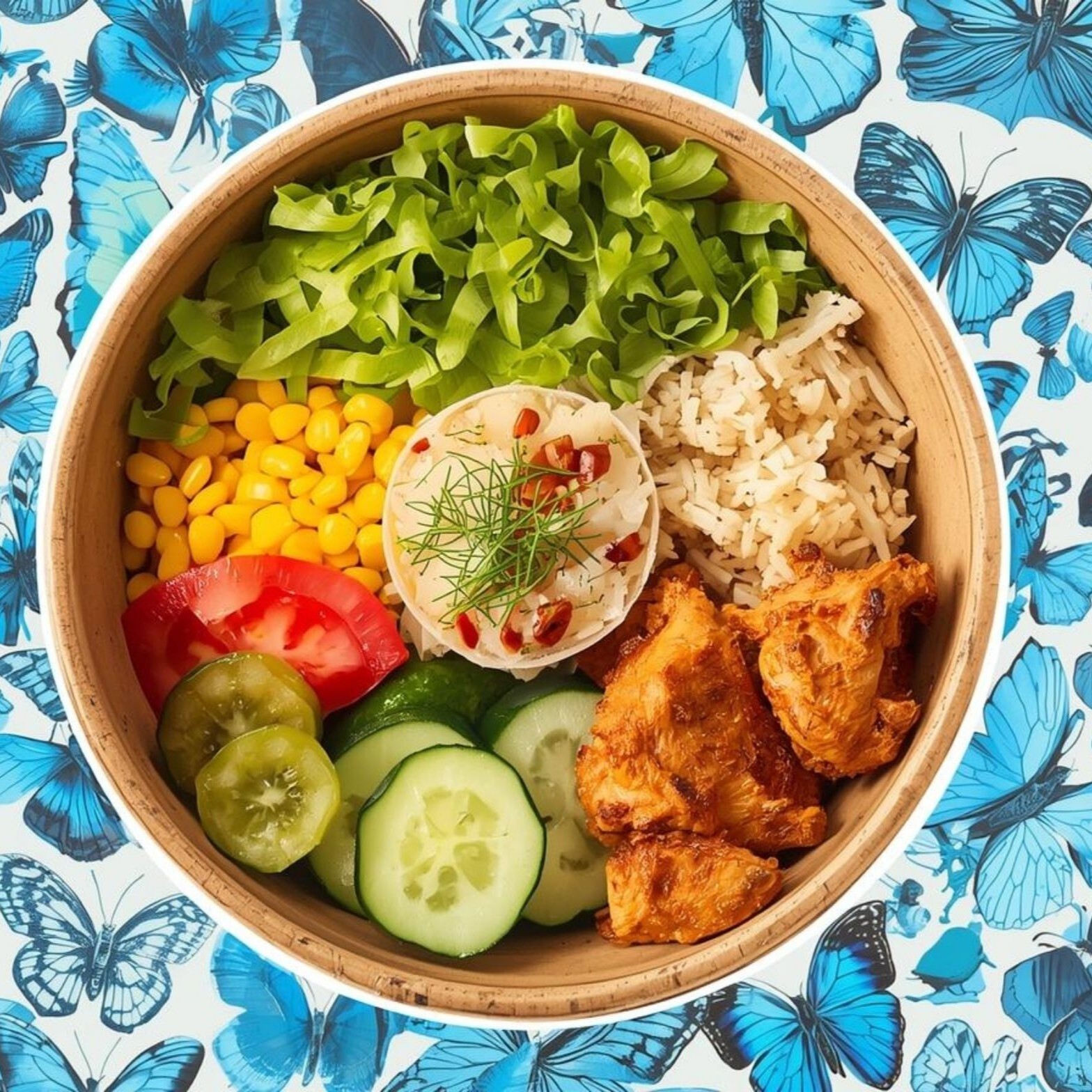 Make Your Crispy Chicken Bowl