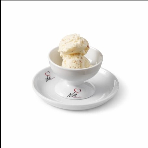 Beyaz Çikolatalı ve Bademli Dondurma (250 gr)