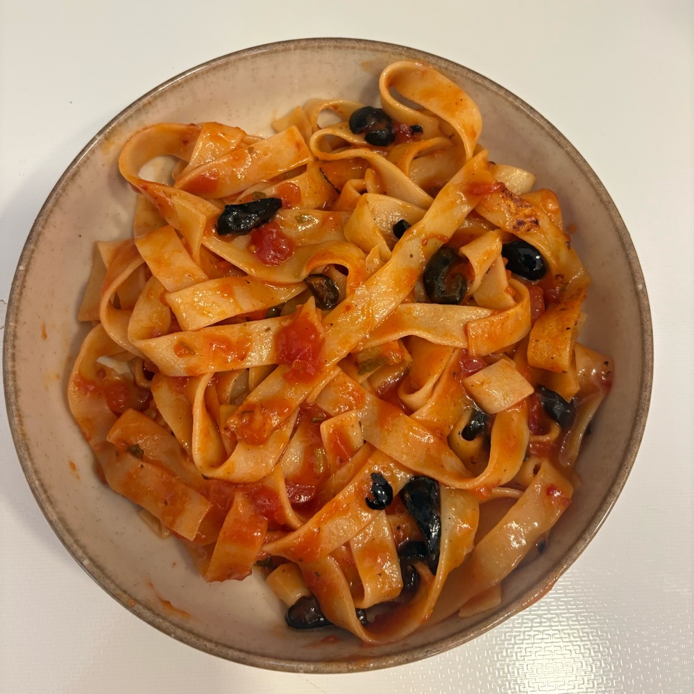 Arrabbiata Soslu Fettuccine