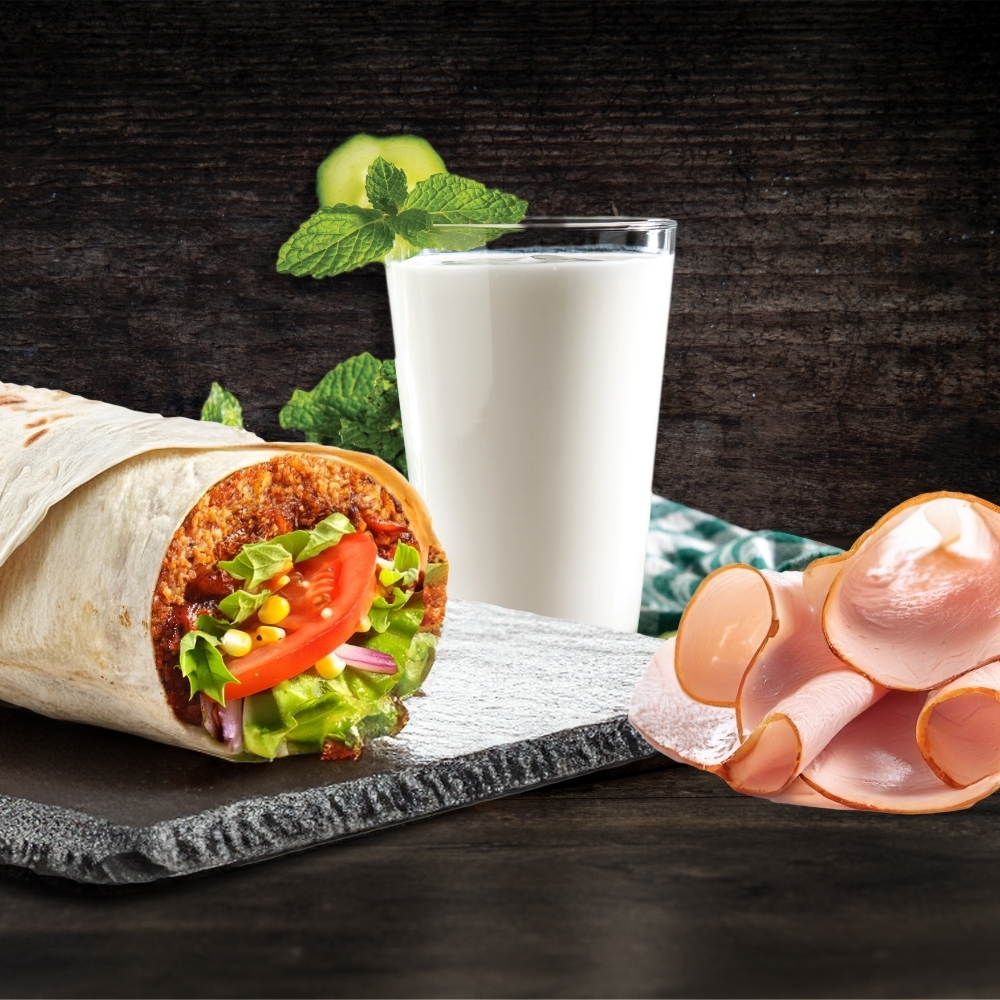 Ultra Maxi Tavuk Fümeli Çiğ Köfte Dürüm