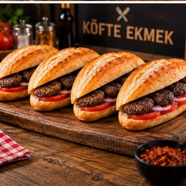 4 Ekmek Aras Köfte