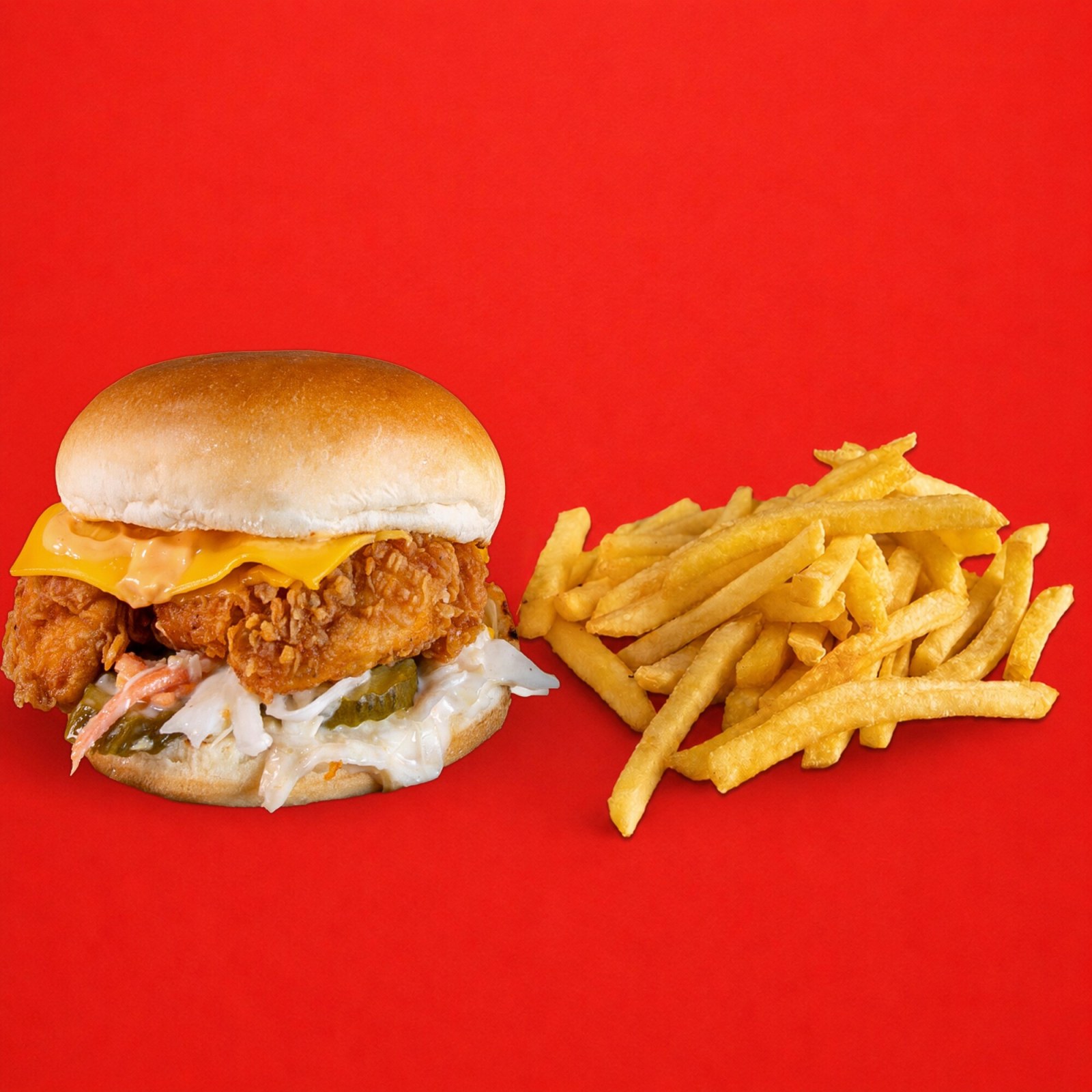 Crunchy Hot Burger