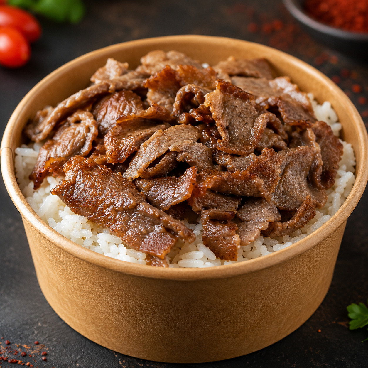 Pilav Üstü Et Döner
