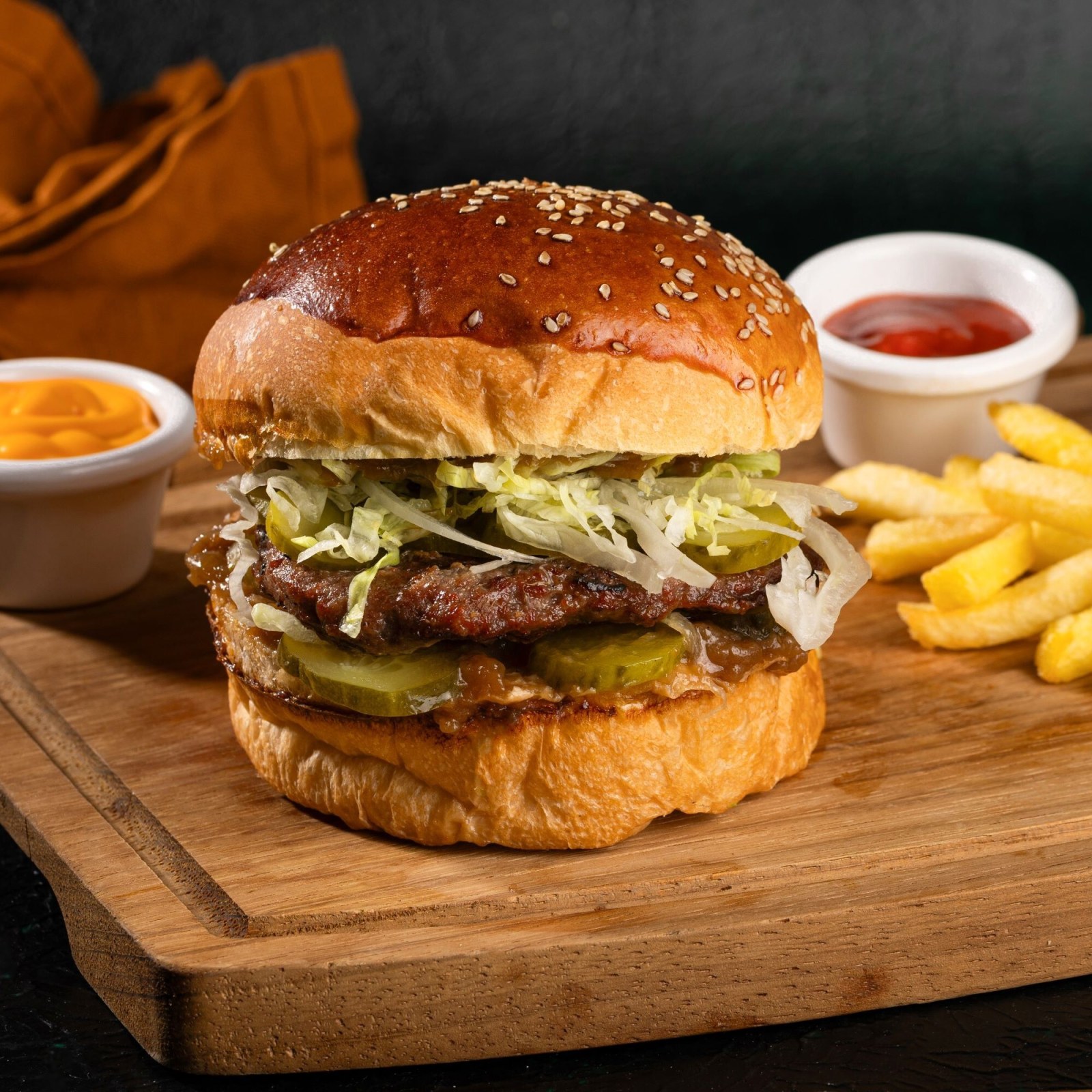 Philadelphia Enjoy Burger Menü