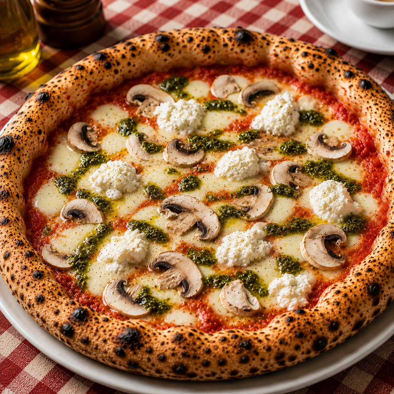 Ricotta & Mantar 30cm