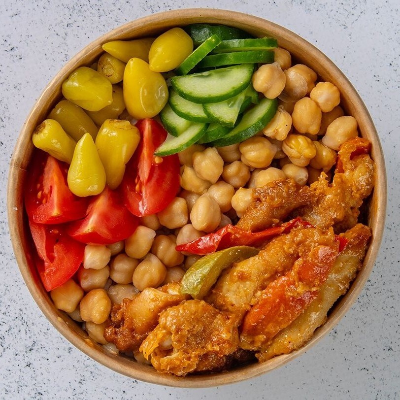 Pilav Üstü Özel Soslu Tavuk Bowl (540 gr.)