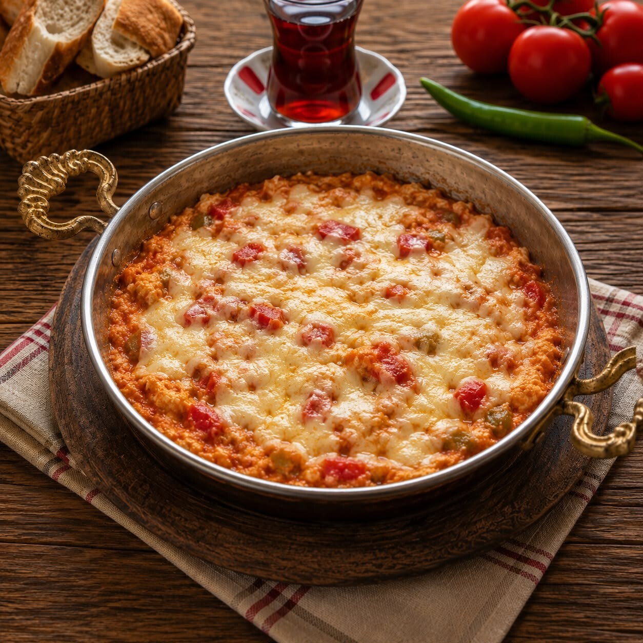 Kaşarlı Menemen