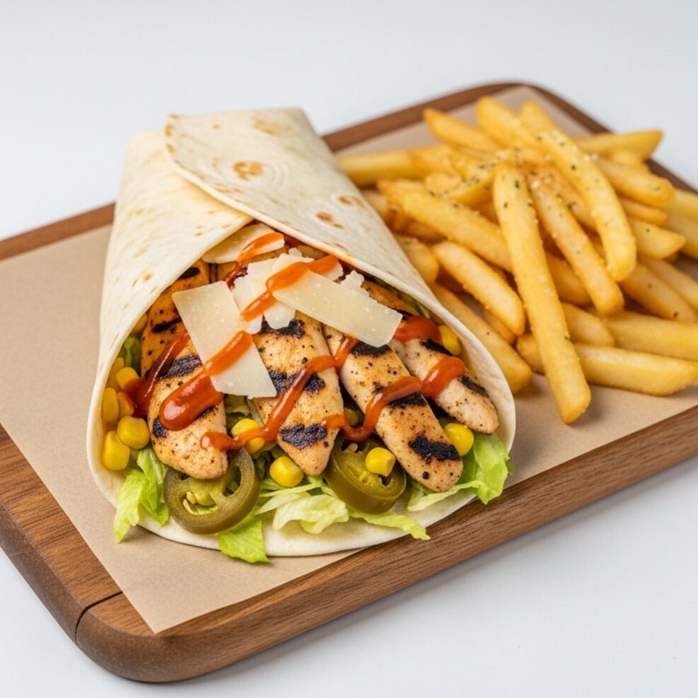 Asian Chicken Wrap