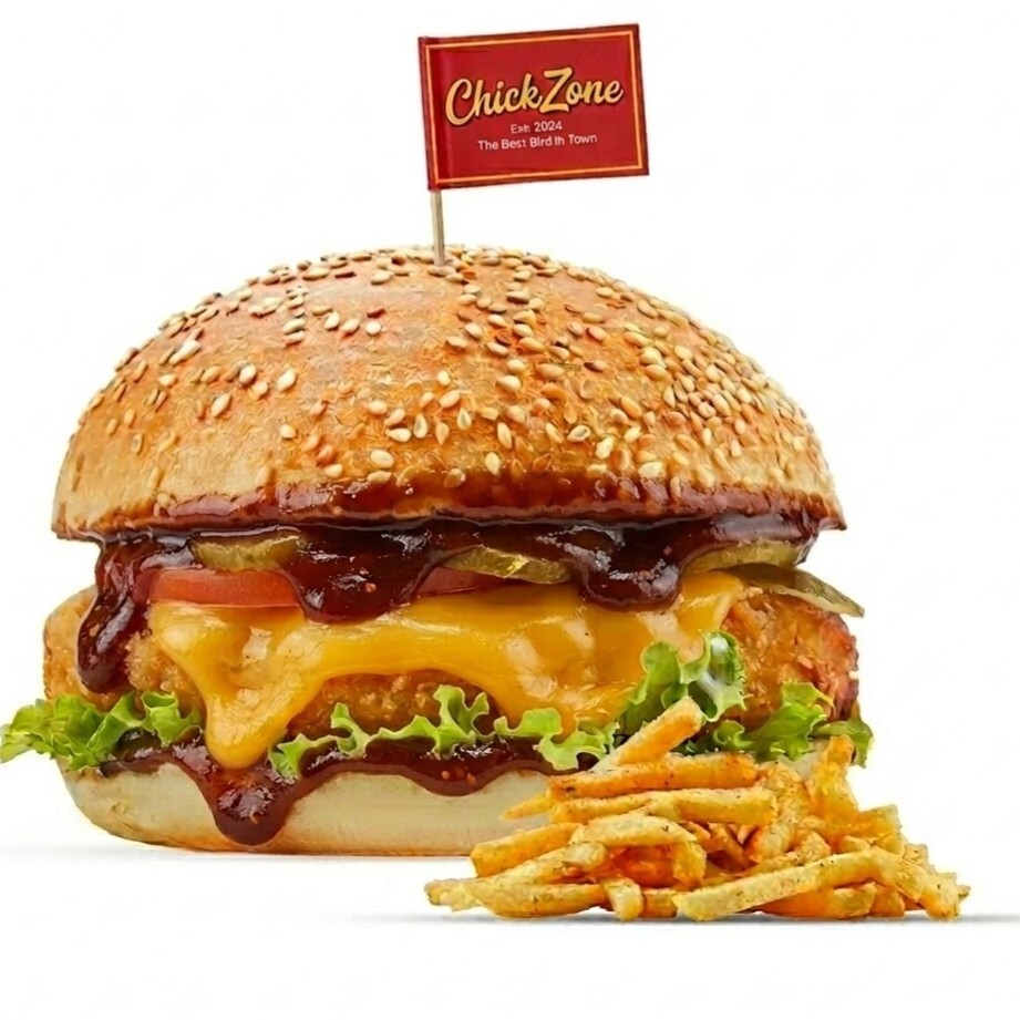 Barbekü Chicken Burger
