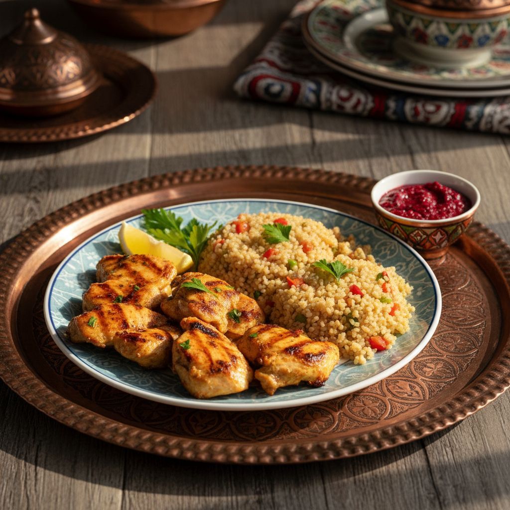 Izgara Tavuk & Bulgur Pilavı