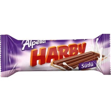 Alpella Harby Sütlü Krema Dolgulu Bisküvi Çikolata