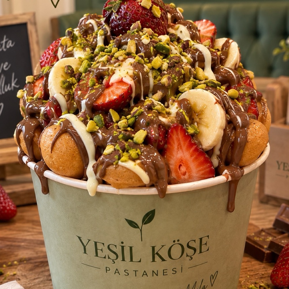 Kovada Belçika Çikolatalı Waffle