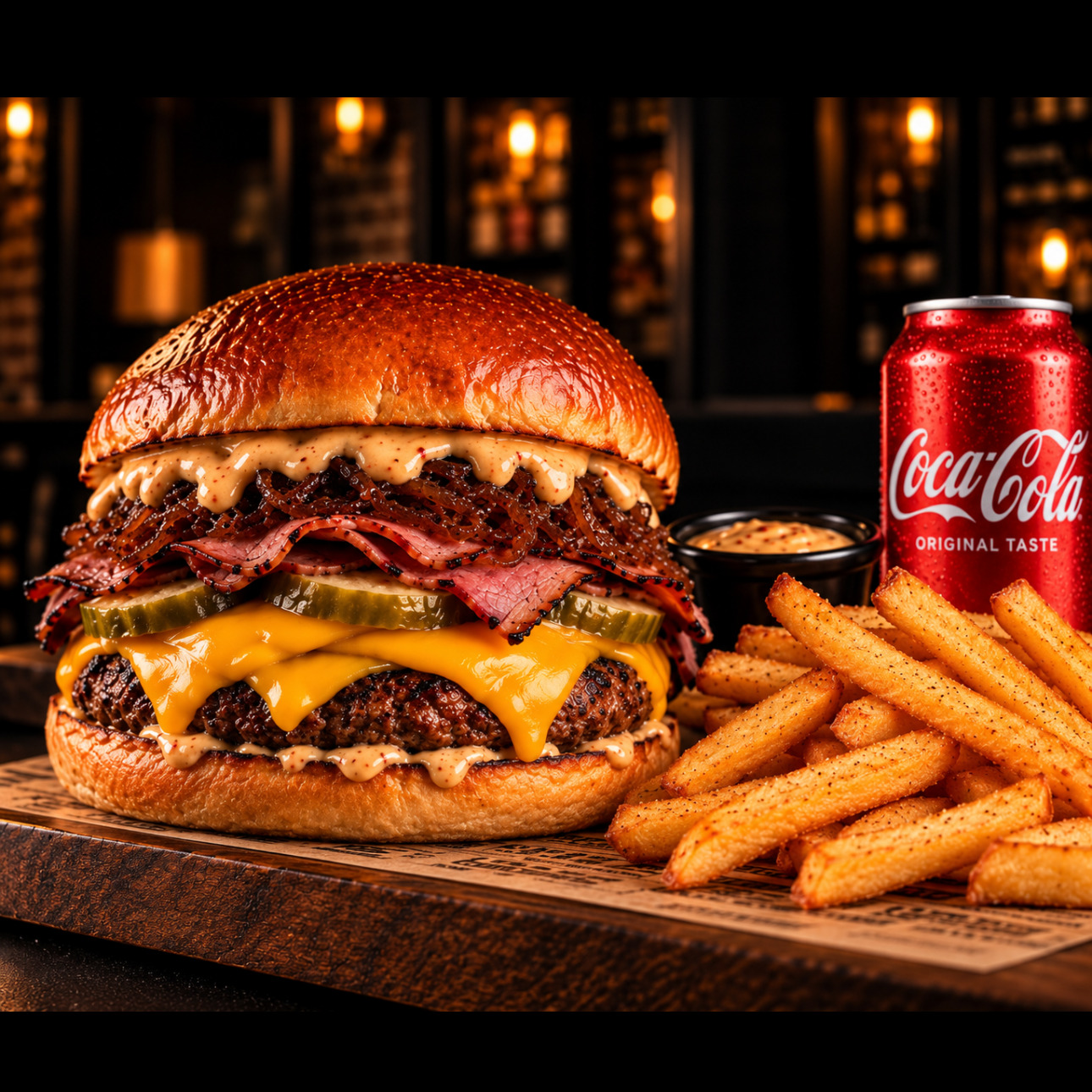 Kozz Burger Menü