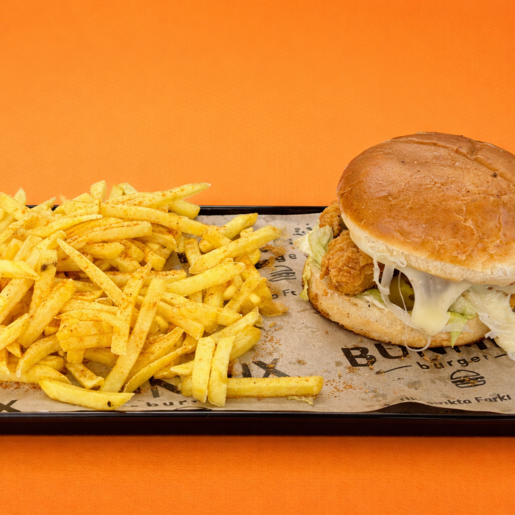 Inferno Burger Menü