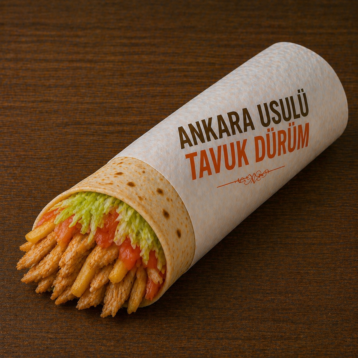 Ankara Usulü Tavuk Dürüm