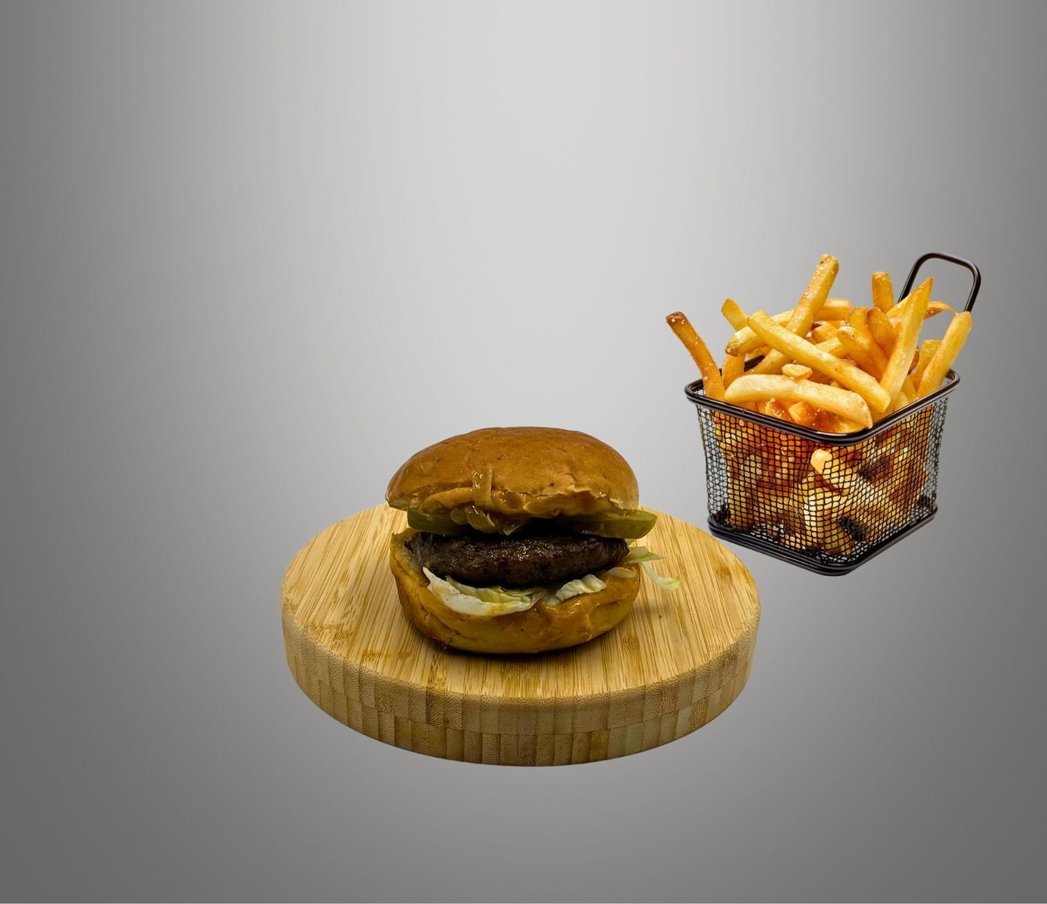 Classic Burger Menü