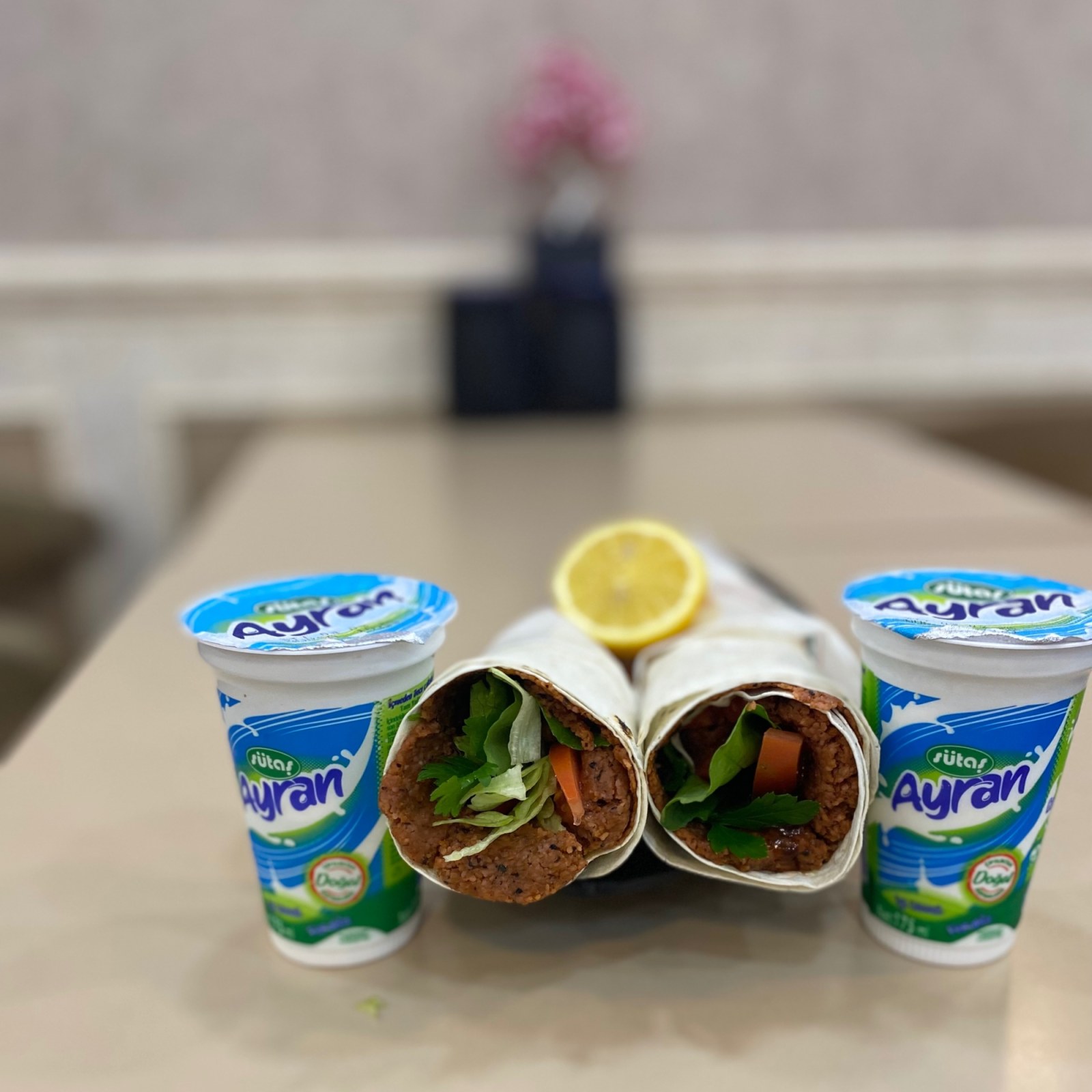 2 Double Dürüm & 2 Büyük Ayran