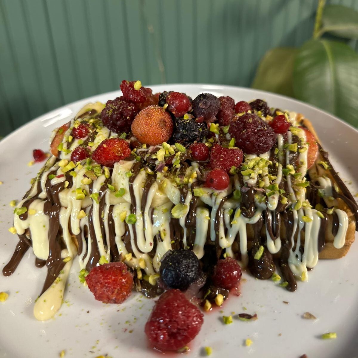 Orman Meyveli Waffle