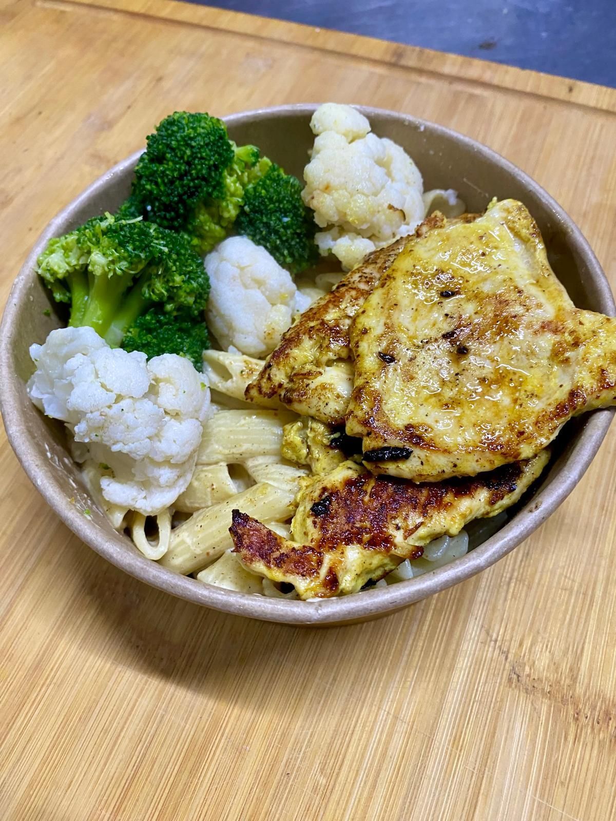 Honey & Mustard Chicken Macaroni Bowls