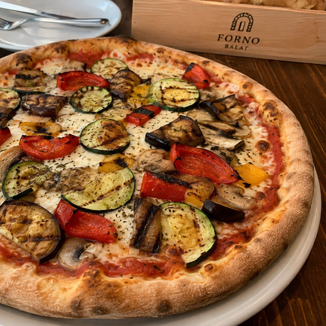 Izgara Sebzeli Pizza / Pizza with Grilled Vegetables (M)