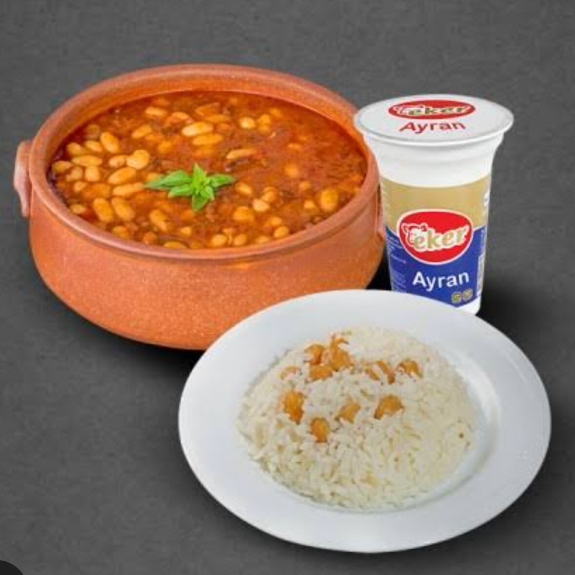 Kuru Fasulye + Pilav + Ayran